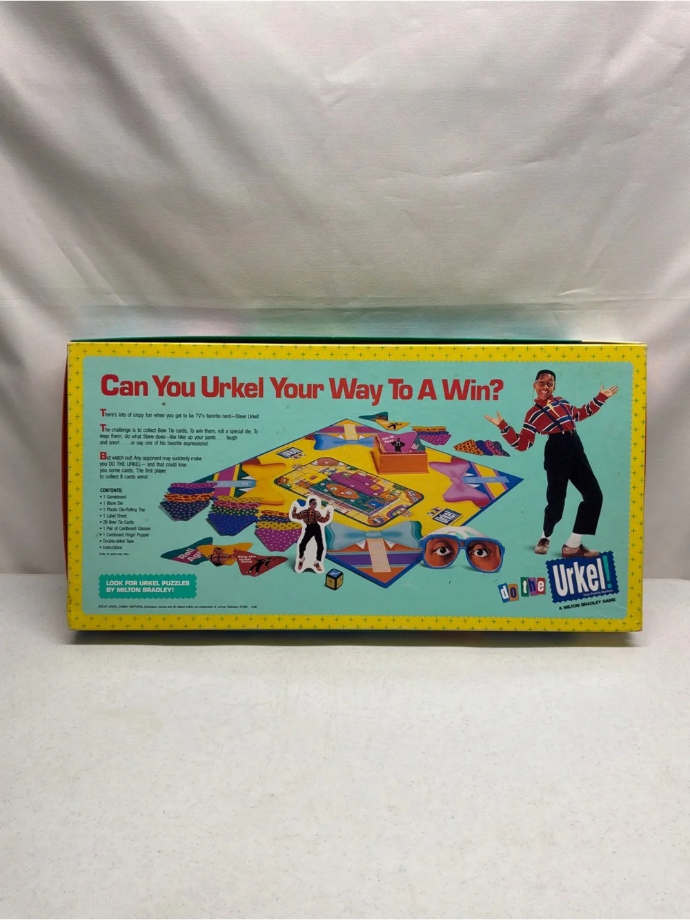 Milton Bradley Do the Urkel! Party Game - Yellow